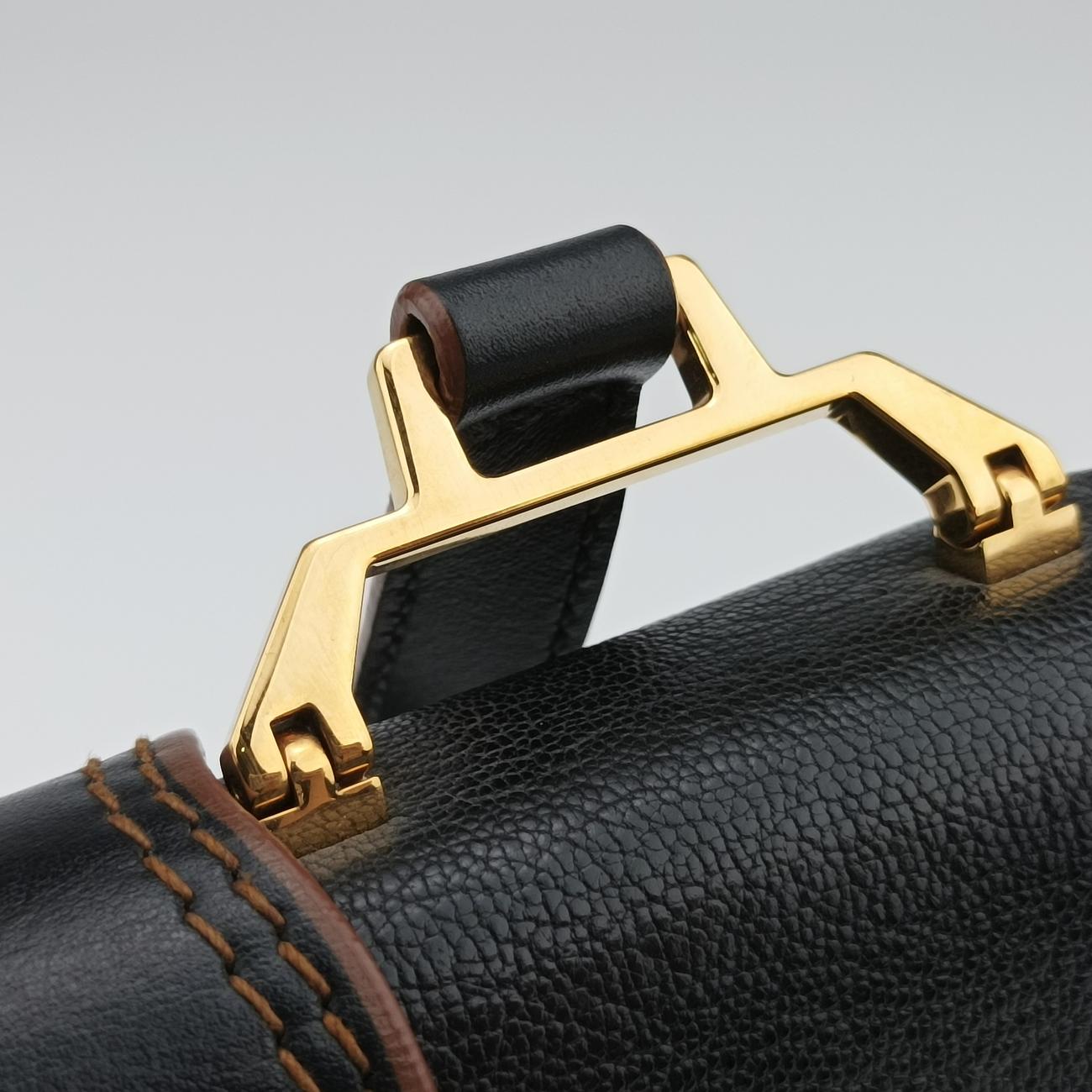 Miu Lady Black Leather 235ミュウレディ ブラック レザー 235