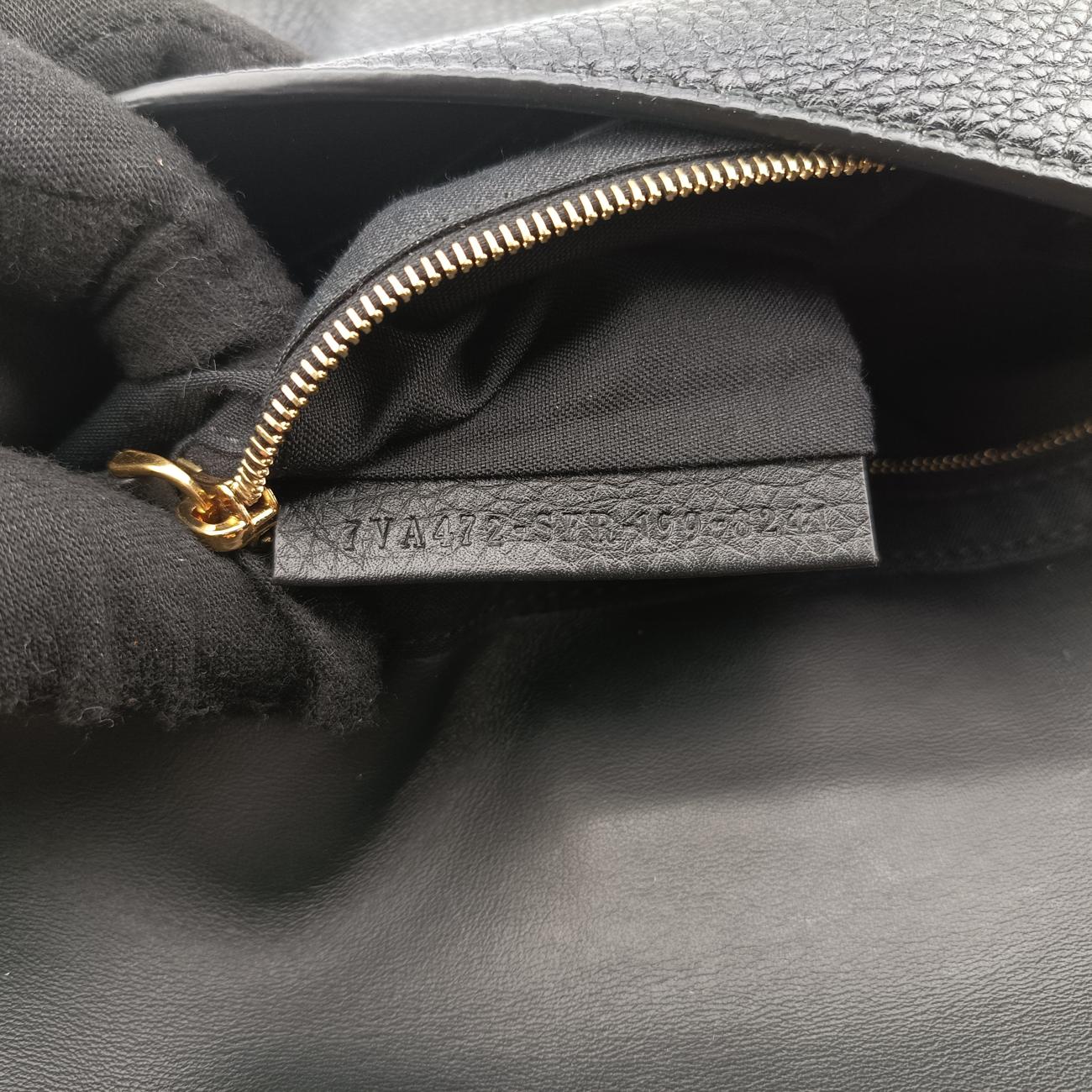 Baguette Black Leather 7VA472 7VA472-SFR-199-8241バゲット ブラック レザー 7VA472 7VA472-SFR-199-8241