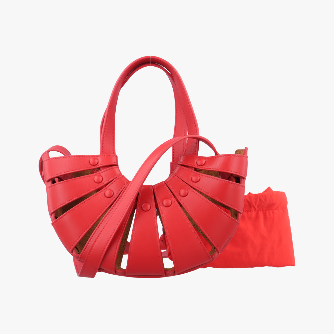 The ShellRedLeatherICチップザ シェルレッドレザーICチップ