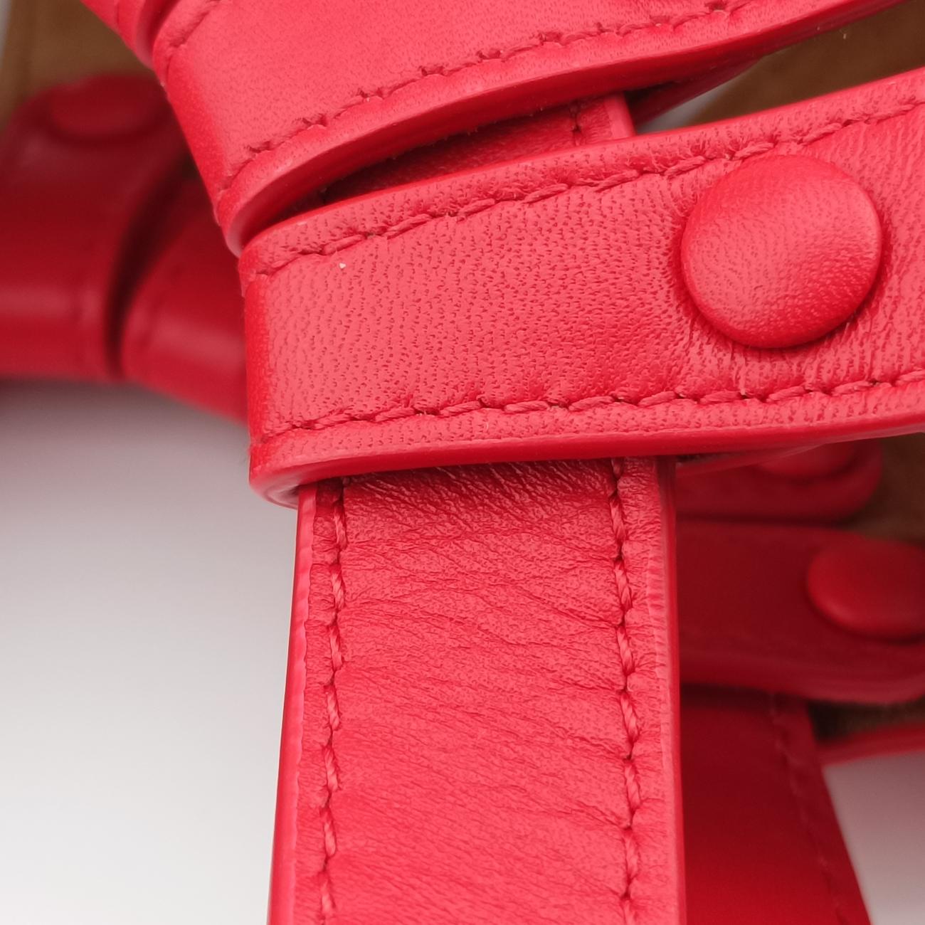 The ShellRedLeatherICチップザ シェルレッドレザーICチップ