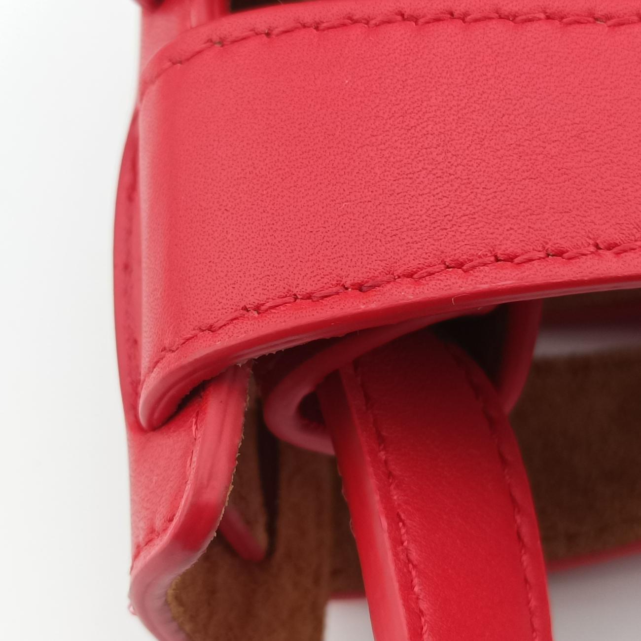 The ShellRedLeatherICチップザ シェルレッドレザーICチップ