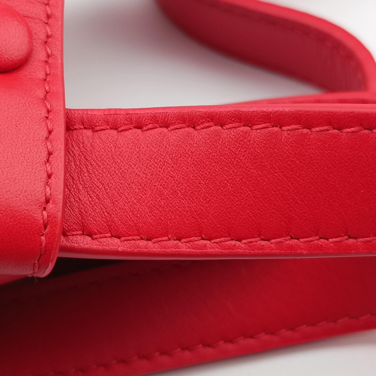 The ShellRedLeatherICチップザ シェルレッドレザーICチップ