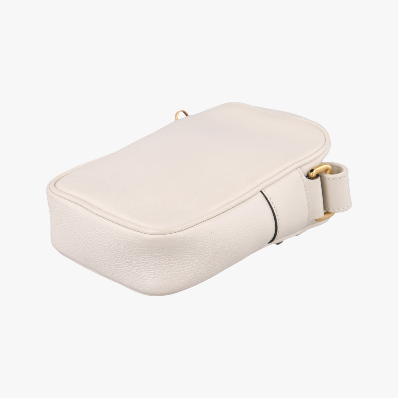 Print Messenger White Leather A028973505プリントメッセンジャー ホワイト レザー 574803 A028973505