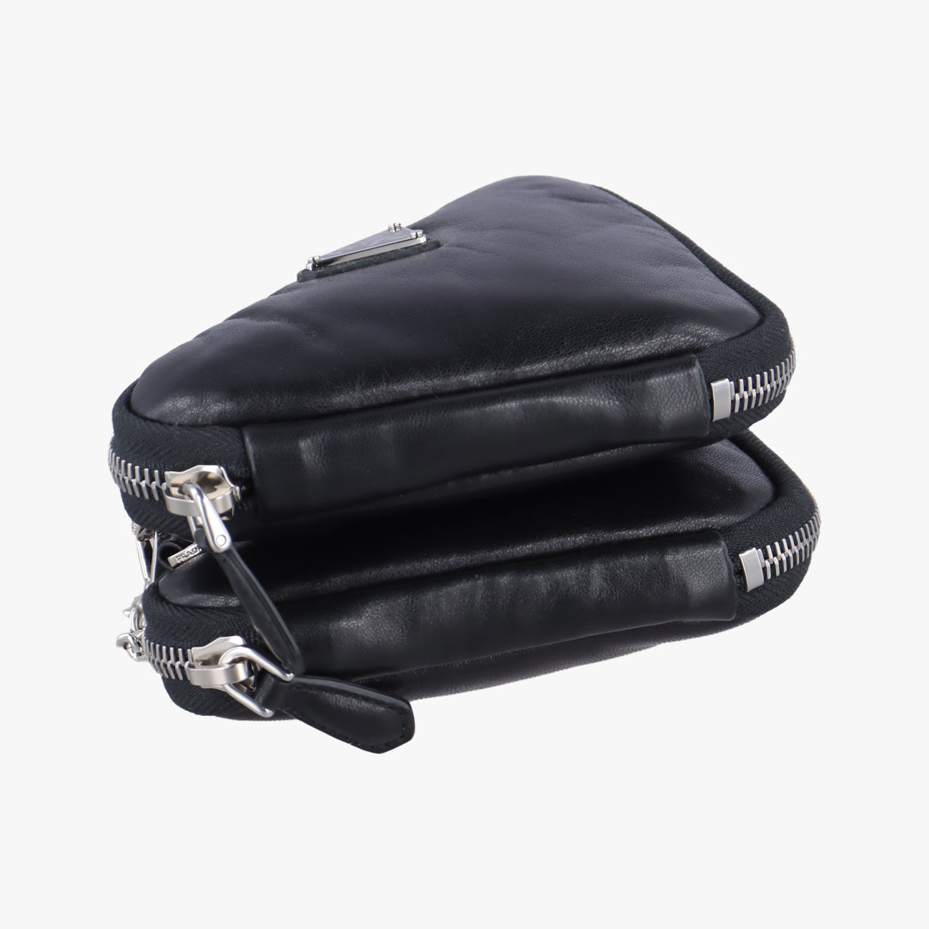 triangle mini Black Leather 62トライアングル ミニ ブラック レザー 1NR015 62