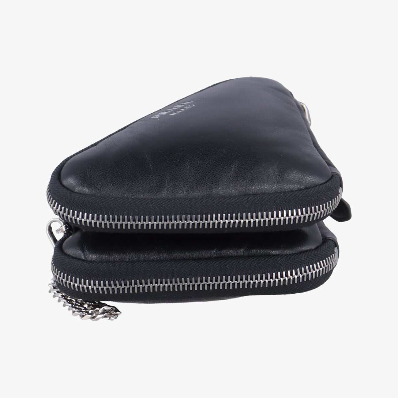 triangle mini Black Leather 62トライアングル ミニ ブラック レザー 1NR015 62