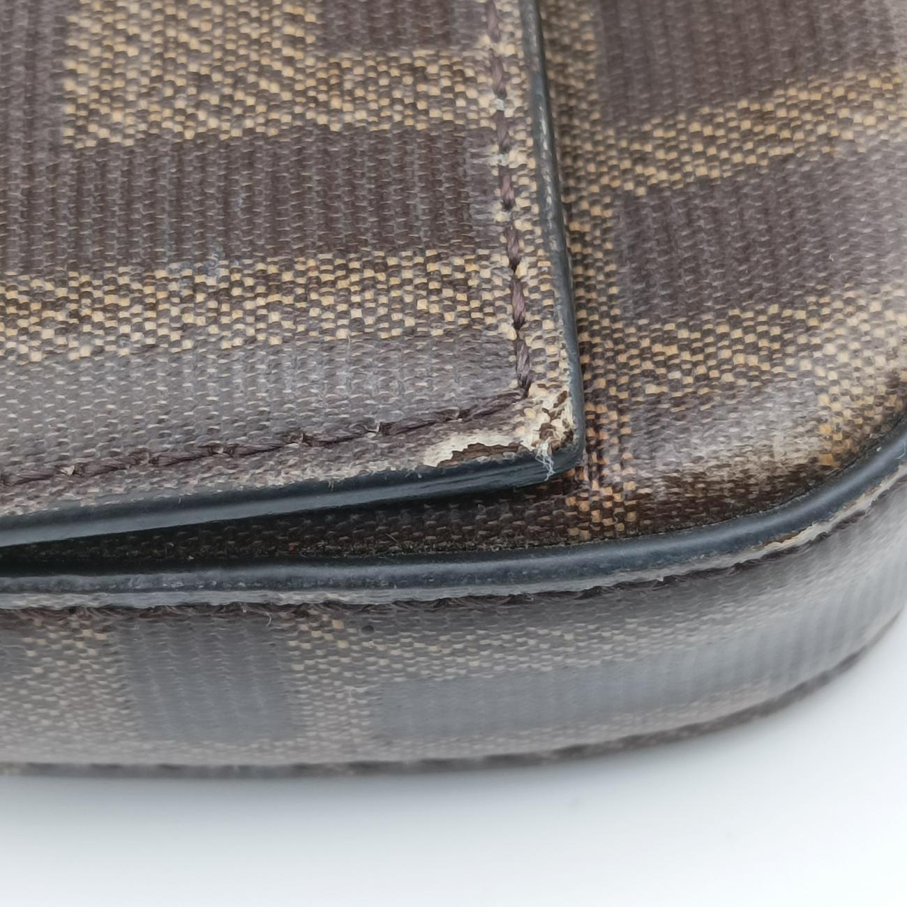 Nano Baguette Charm Brown PVC coated canvas 7AR844 7AR844-A9YH-208-0189ナノ バゲット チャーム ブラウン PVCコーティングキャンバス 7AR844 7AR844-A9YH-208-0189