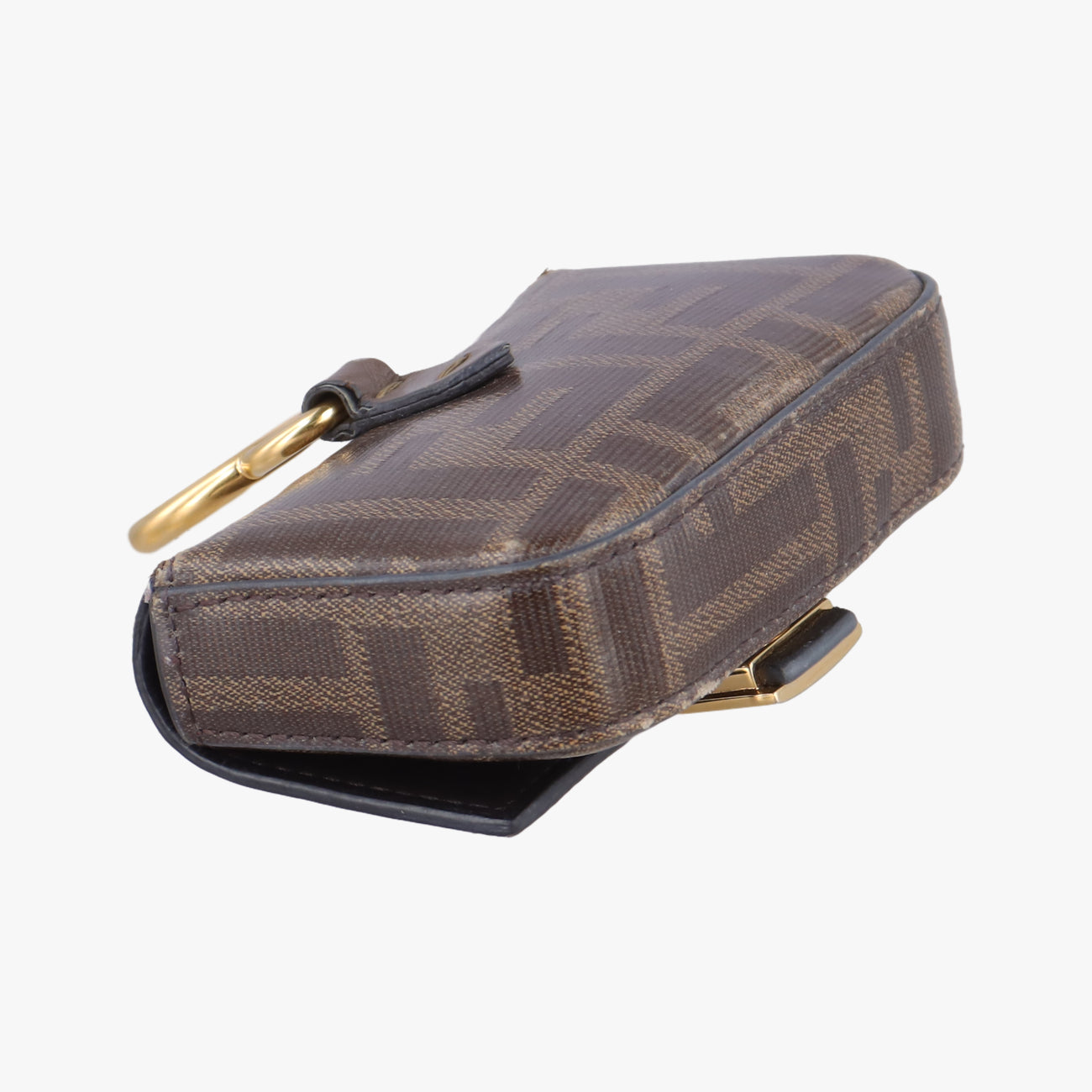 Nano Baguette Charm Brown PVC coated canvas 7AR844 7AR844-A9YH-208-0189ナノ バゲット チャーム ブラウン PVCコーティングキャンバス 7AR844 7AR844-A9YH-208-0189