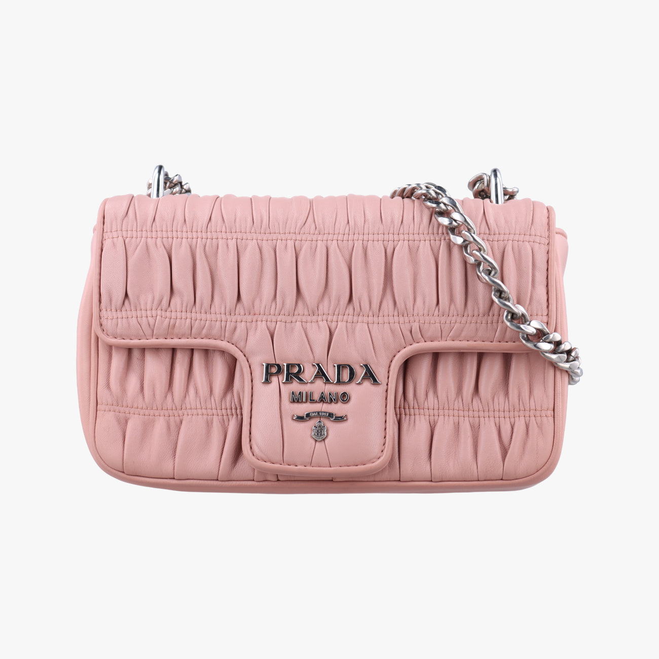 Nappa GaufrePinkNappa Leather1BD140197ナッパ ゴーフルピンクナッパレザー1BD140197