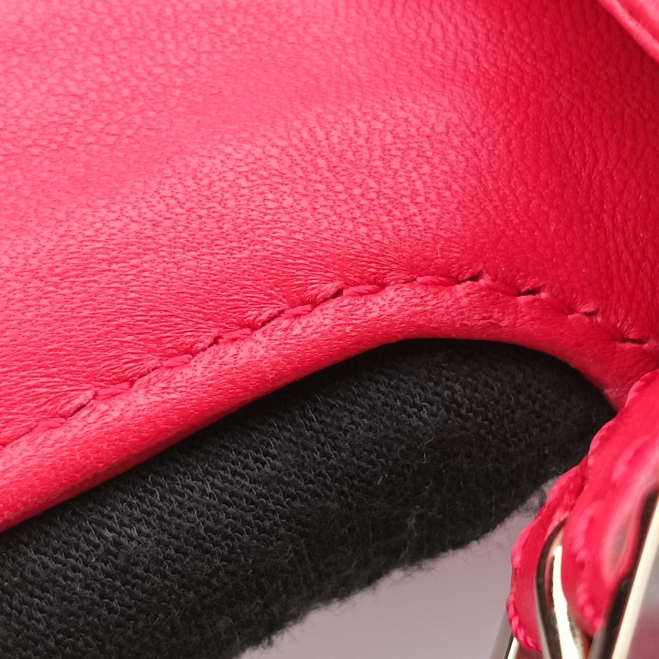 Baguette Red lambskin 8BR600 2354/8BR600/YME/088マンマバケット レッド ラムスキン 8BR600 2354/8BR600/YME/088