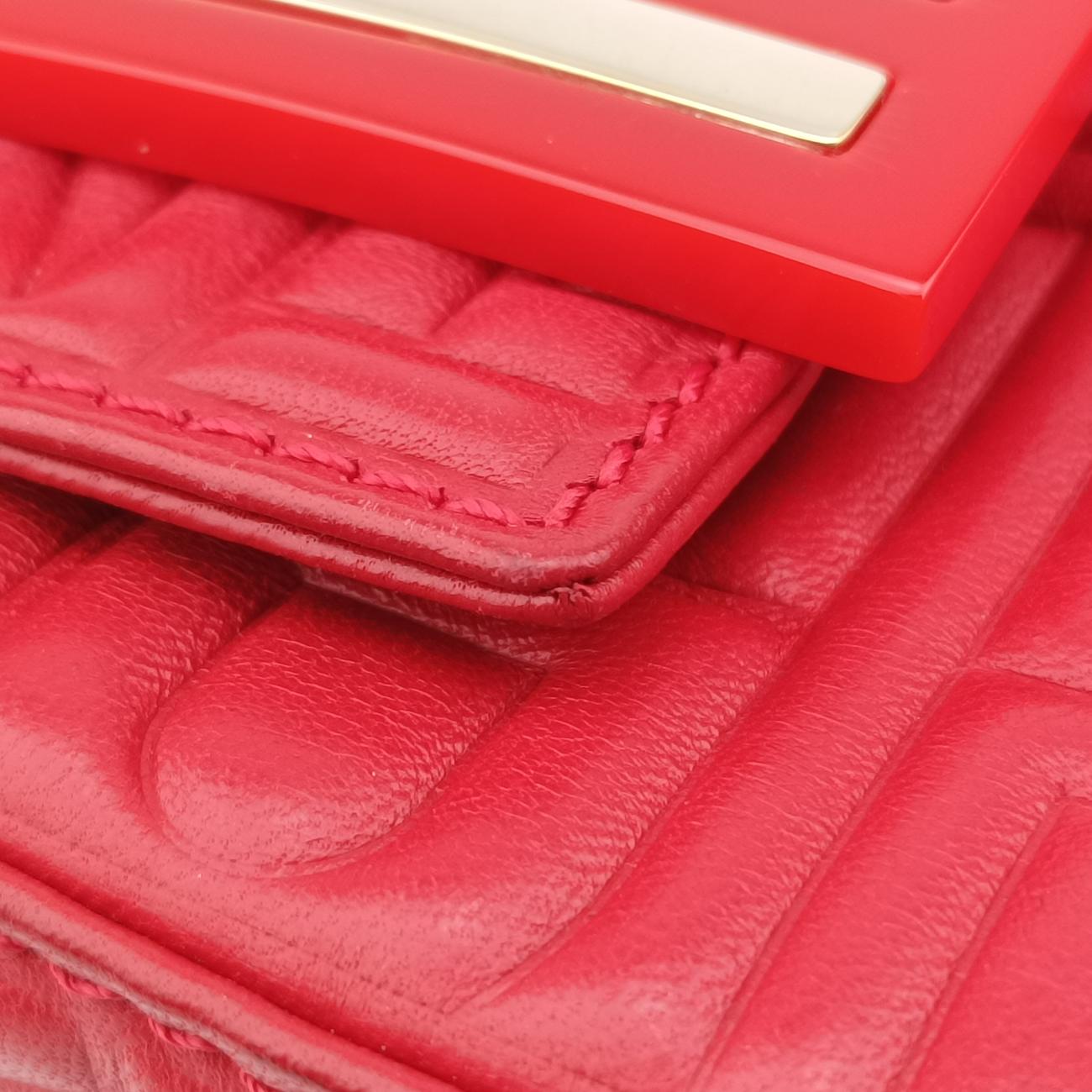 Baguette Red lambskin 8BR600 2354/8BR600/YME/088マンマバケット レッド ラムスキン 8BR600 2354/8BR600/YME/088