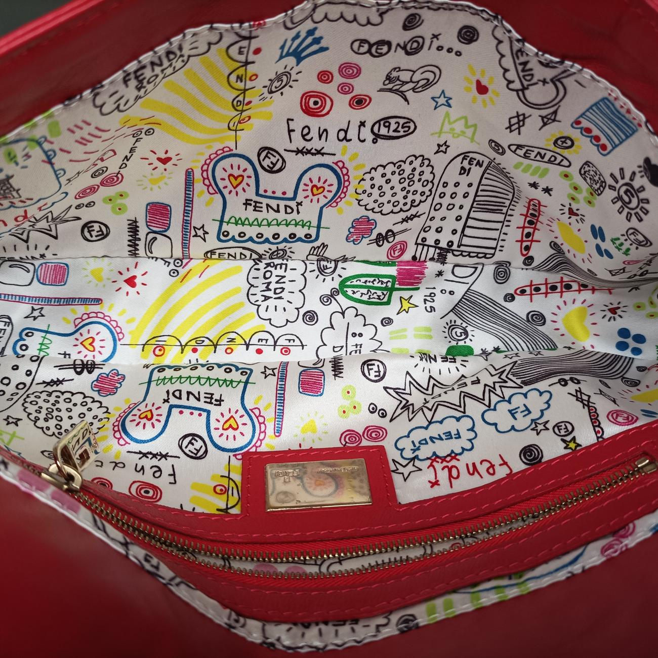 Baguette Red lambskin 8BR600 2354/8BR600/YME/088マンマバケット レッド ラムスキン 8BR600 2354/8BR600/YME/088