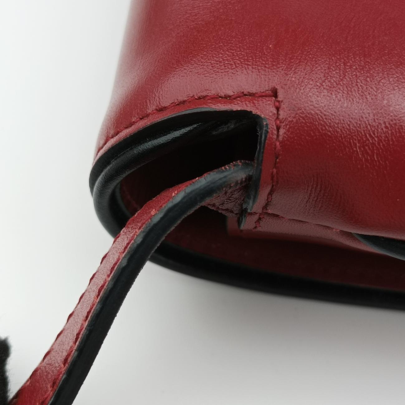 Arli Red×black Leather 550129 C029319182アリー レッド×ブラック レザー 550129 C029319182