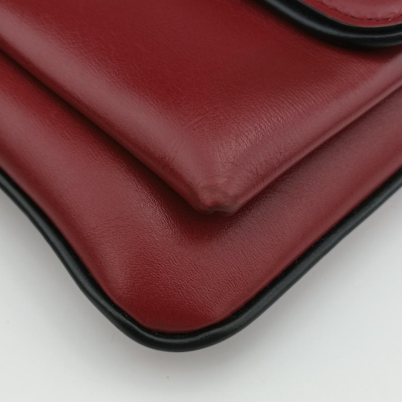 Arli Red×black Leather 550129 C029319182アリー レッド×ブラック レザー 550129 C029319182