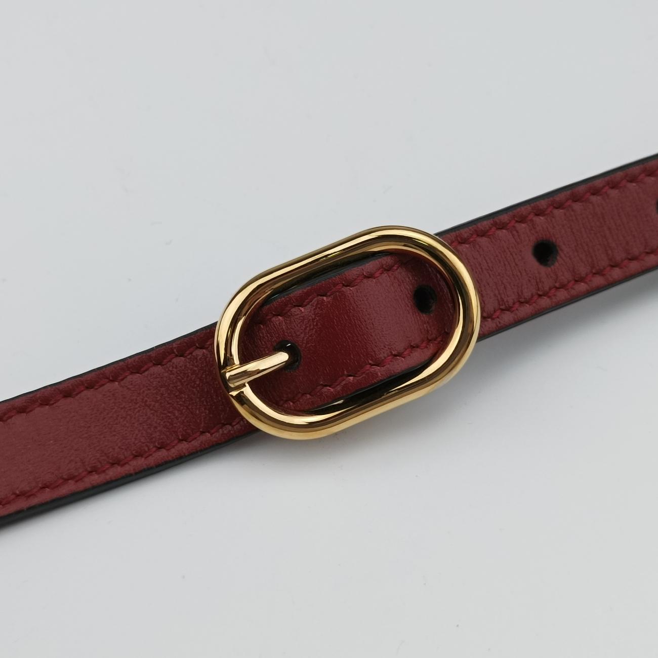 Arli Red×black Leather 550129 C029319182アリー レッド×ブラック レザー 550129 C029319182