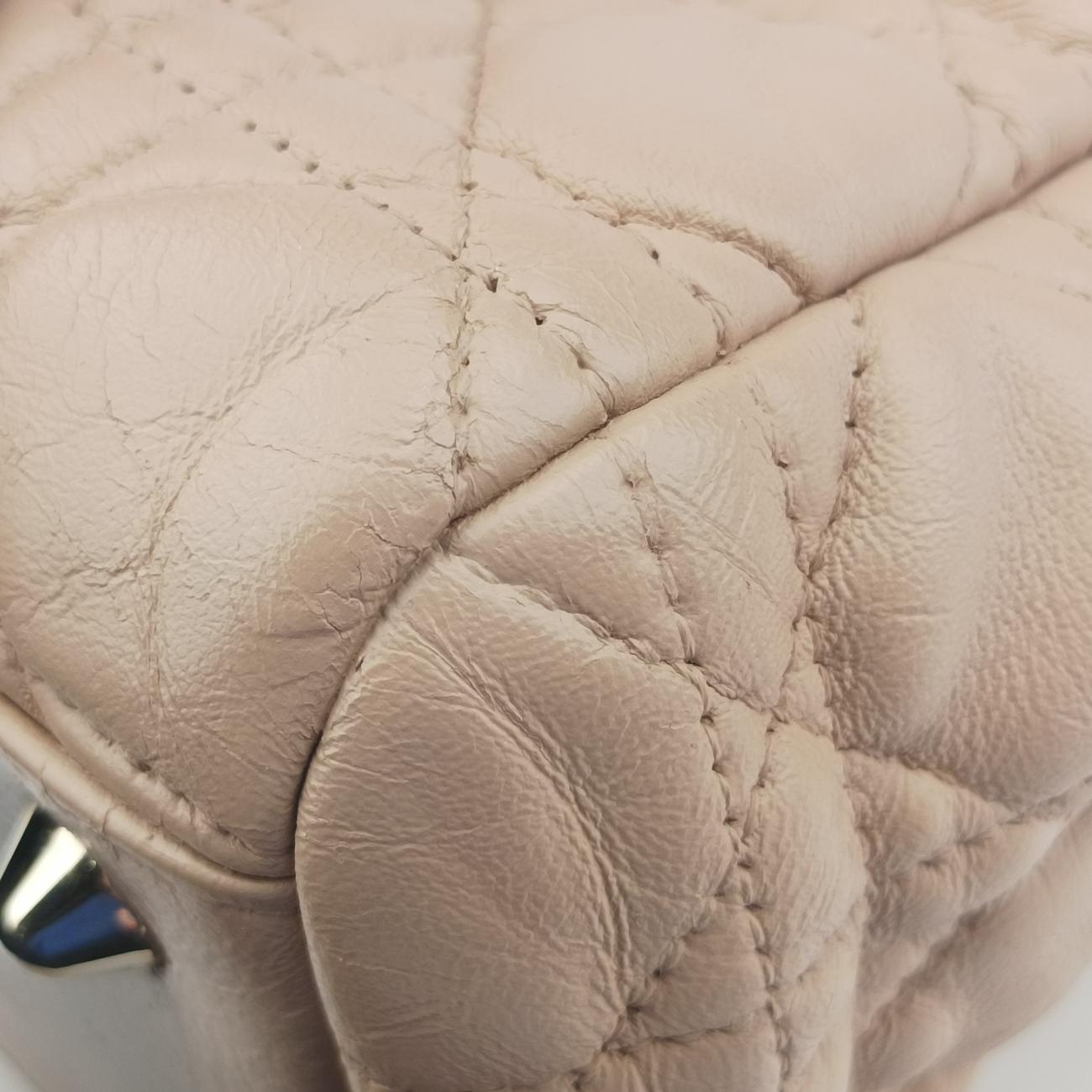 Cannage Dior Soft ShoppingBeigelambskin17-BO-0164カナージュ ディオール ソフト ショッピングベージュラムスキン17-BO-0164