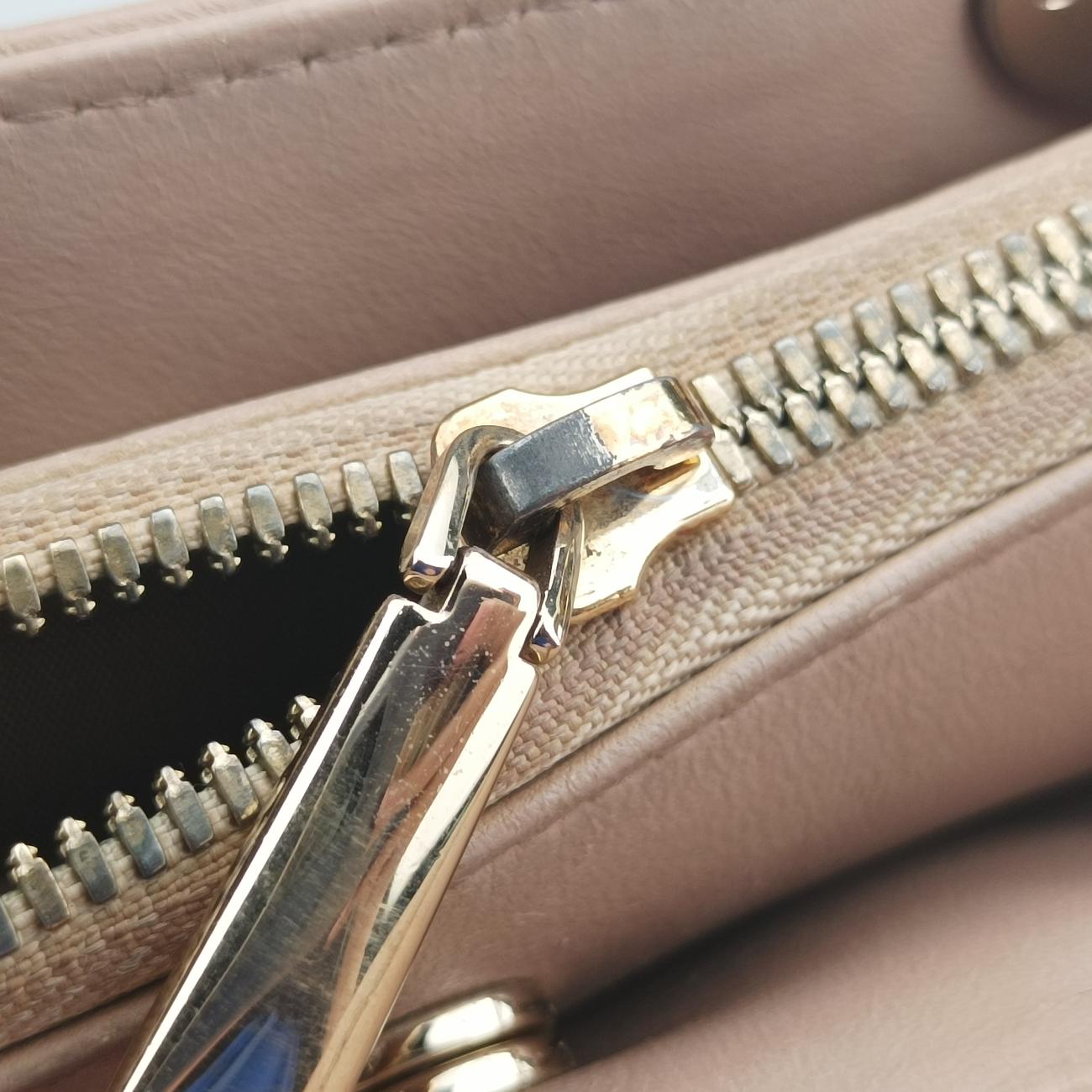 Cannage Dior Soft ShoppingBeigelambskin17-BO-0164カナージュ ディオール ソフト ショッピングベージュラムスキン17-BO-0164