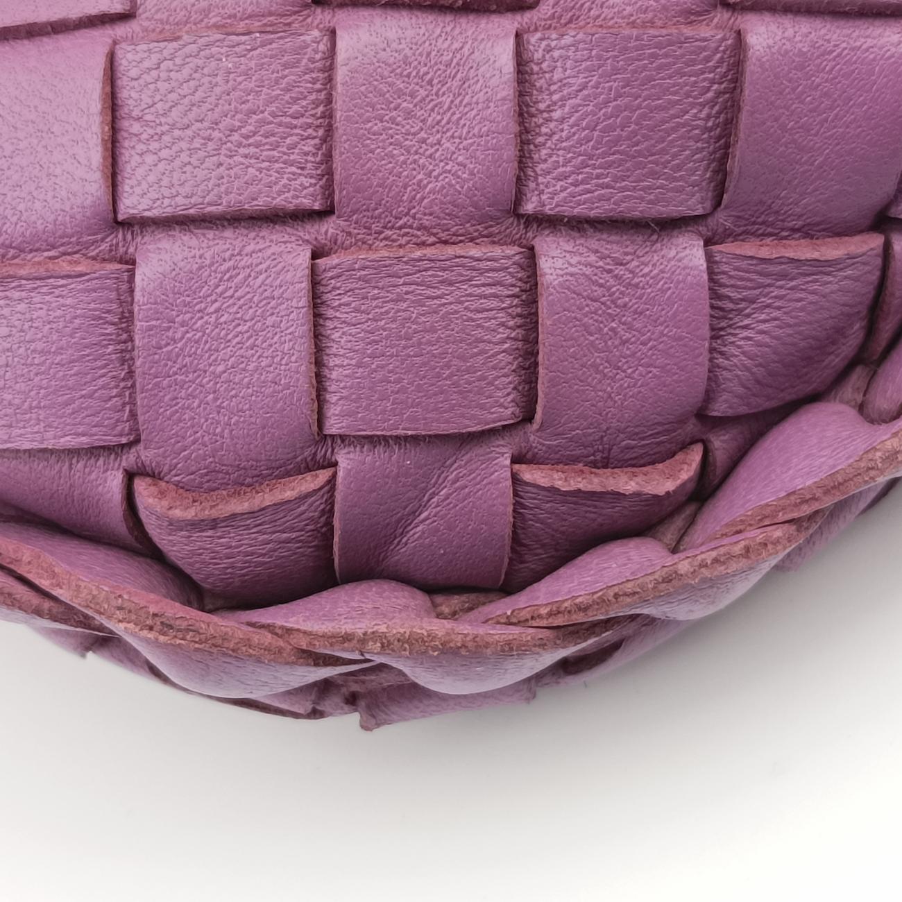Intrecciato Purple lambskin B01515850Jイントレチャート パープル ラムスキン B01515850J