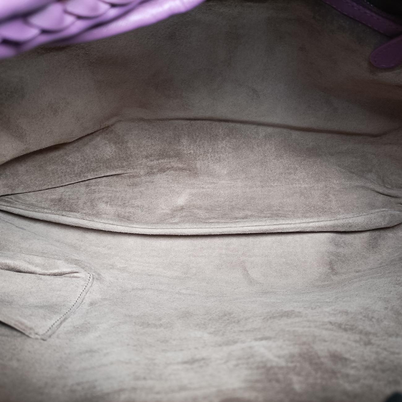 Intrecciato Purple lambskin B01515850Jイントレチャート パープル ラムスキン B01515850J