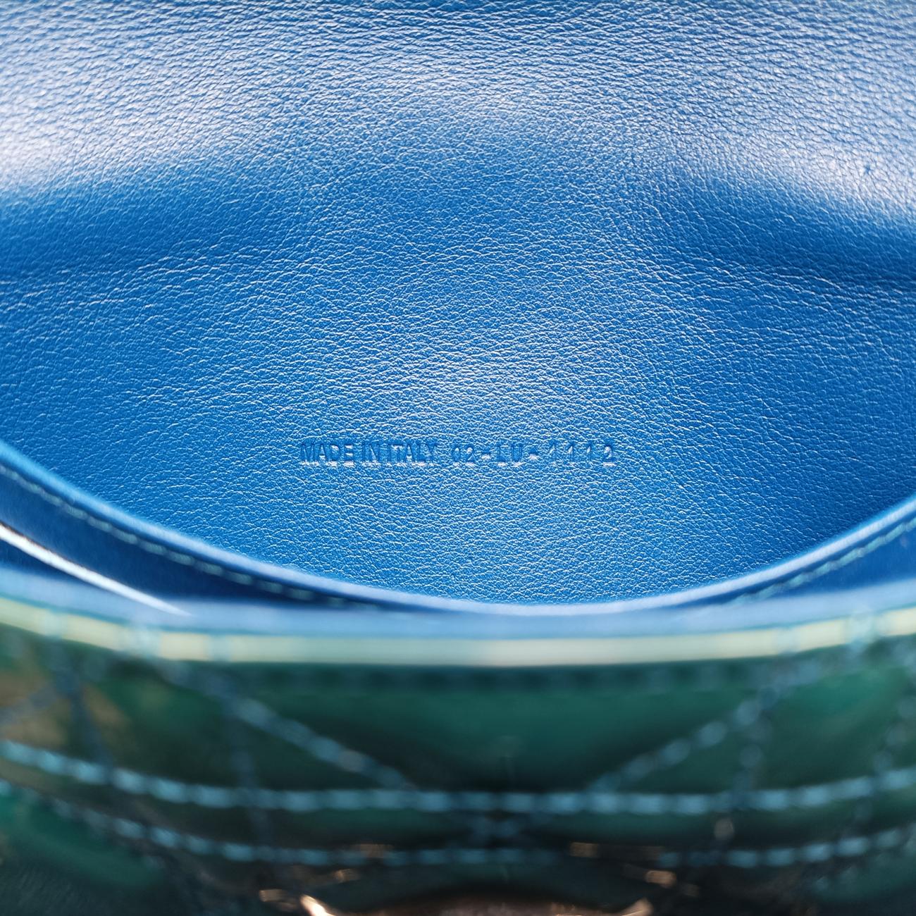 Miss Dior Blue Patent 02-LU-1112ミスディオール ブルー パテント 02-LU-1112