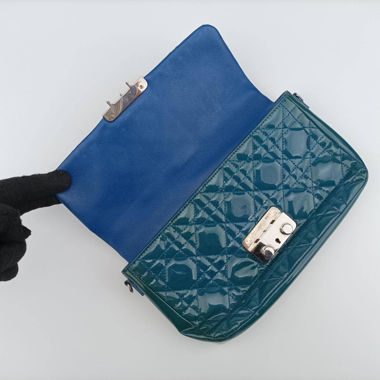 Miss Dior Blue Patent 02-LU-1112ミスディオール ブルー パテント 02-LU-1112