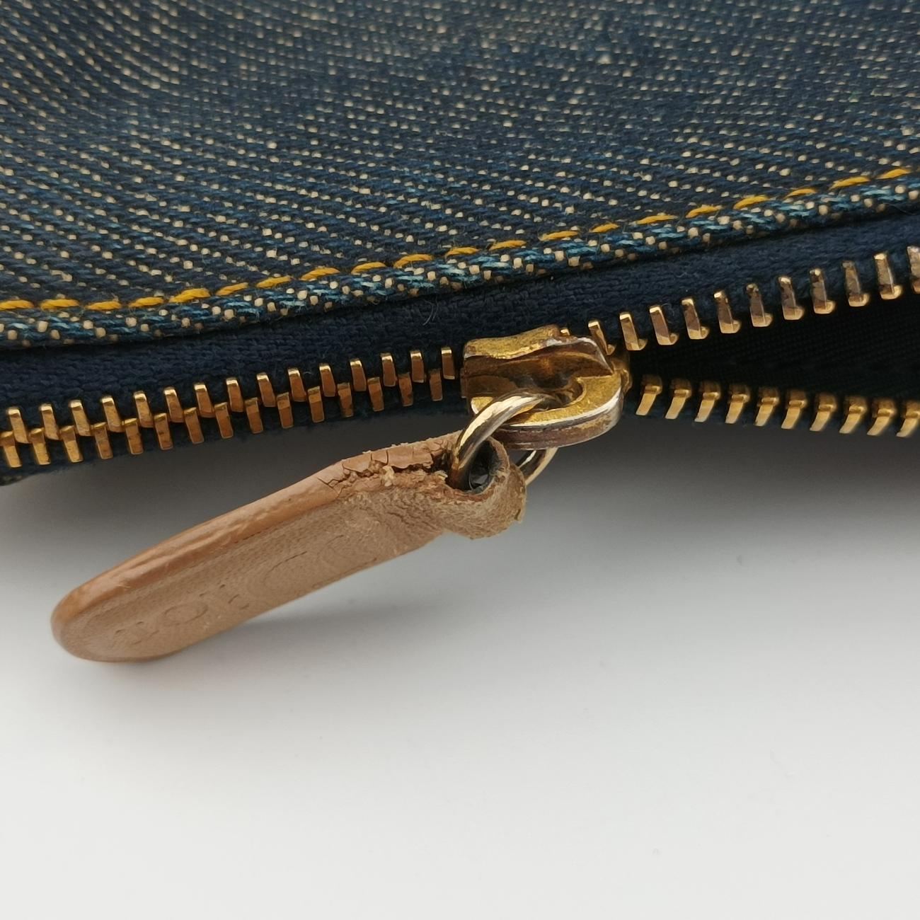 Saddle Navy x Beige Denim MC0071サドル ネイビー×ベージュ デニム MC0071