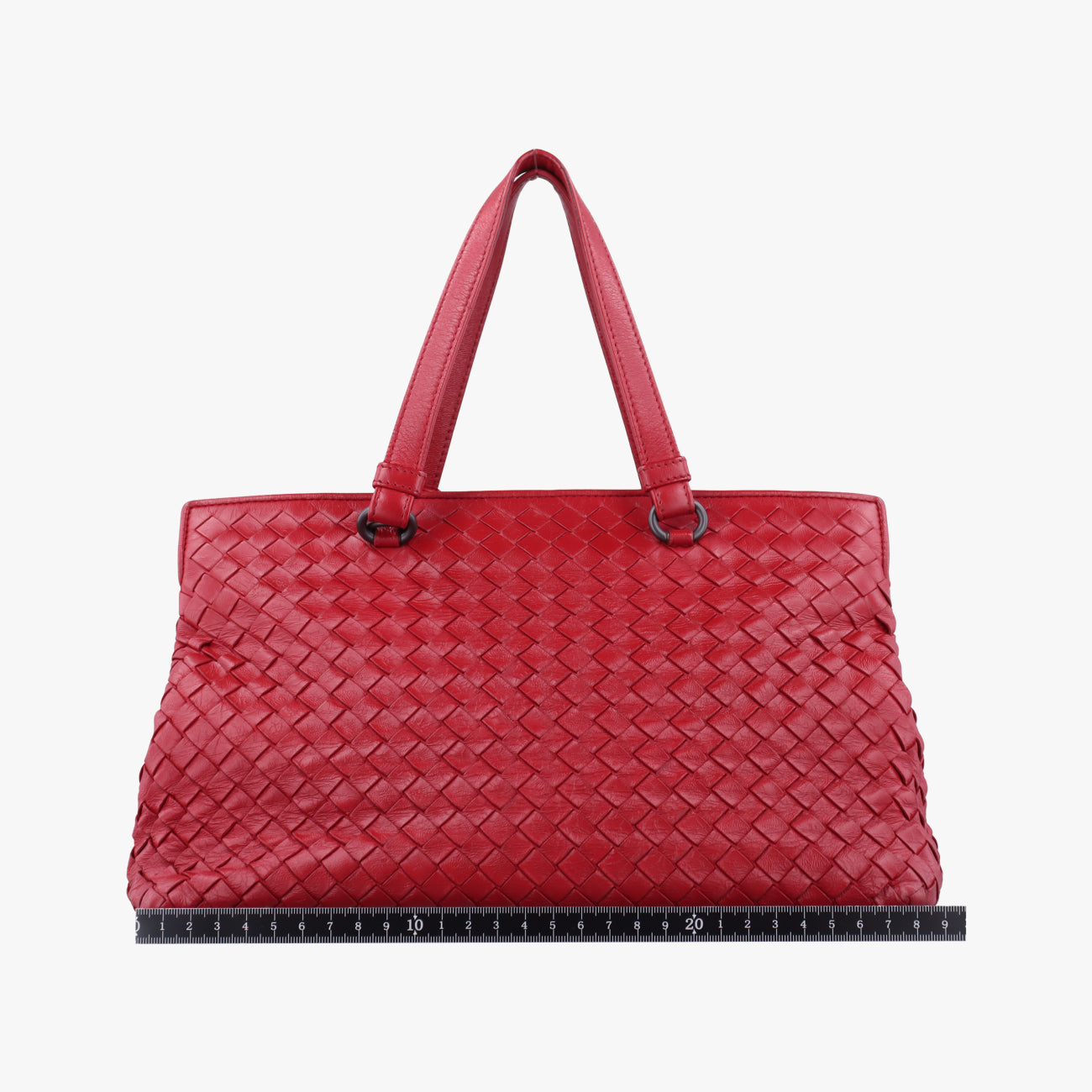 Intrecciato Red lambskin B06290063Aイントレチャート レッド ラムスキン B06290063A