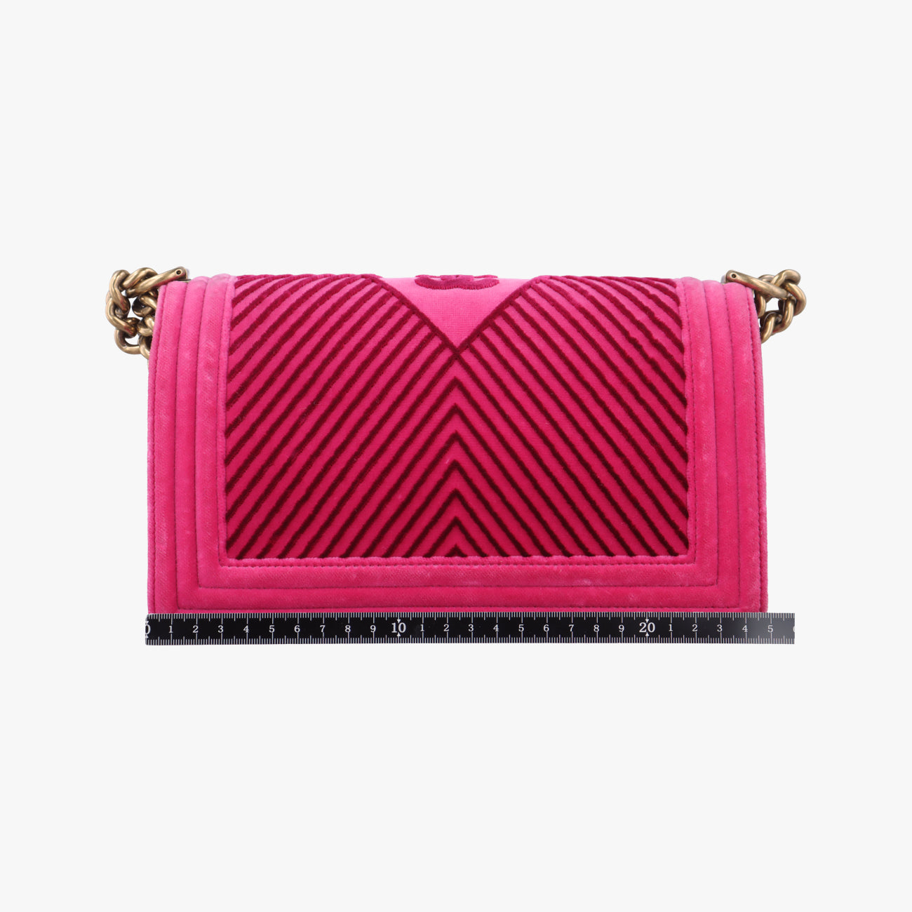 BOY CHANEL Pink×Black スエード A67086 24406189ボーイシャネル ピンク×ブラック スエード A67086 24406189