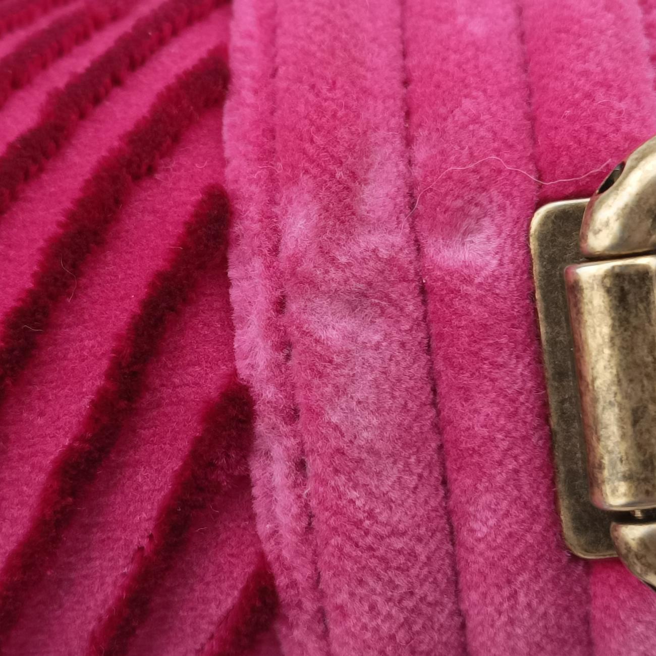 BOY CHANEL Pink×Black スエード A67086 24406189ボーイシャネル ピンク×ブラック スエード A67086 24406189