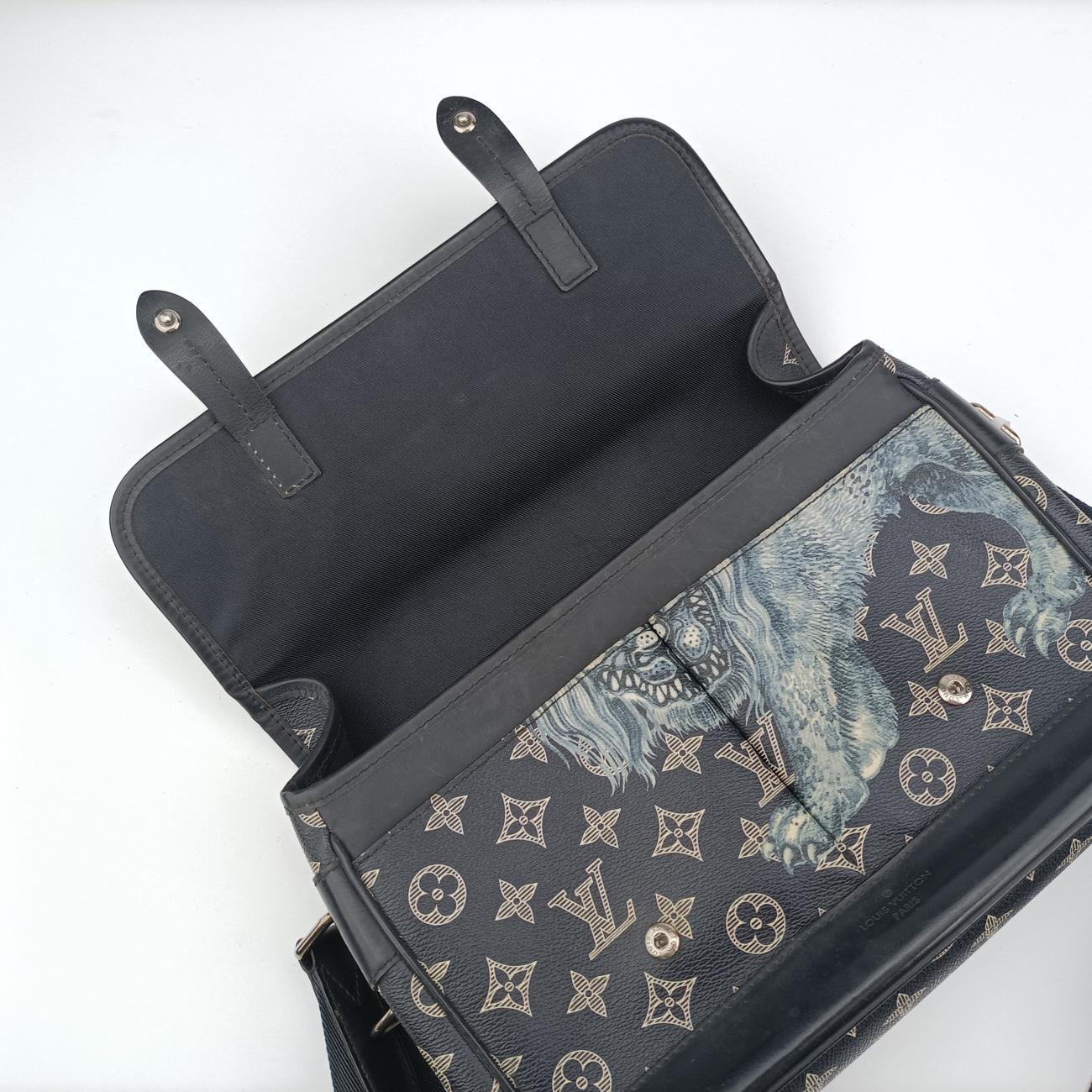 Messenger PM navy Monogram Savane M54248 PL4196メッセンジャー PM ネイビー モノグラム サバンナ M54248 PL4196