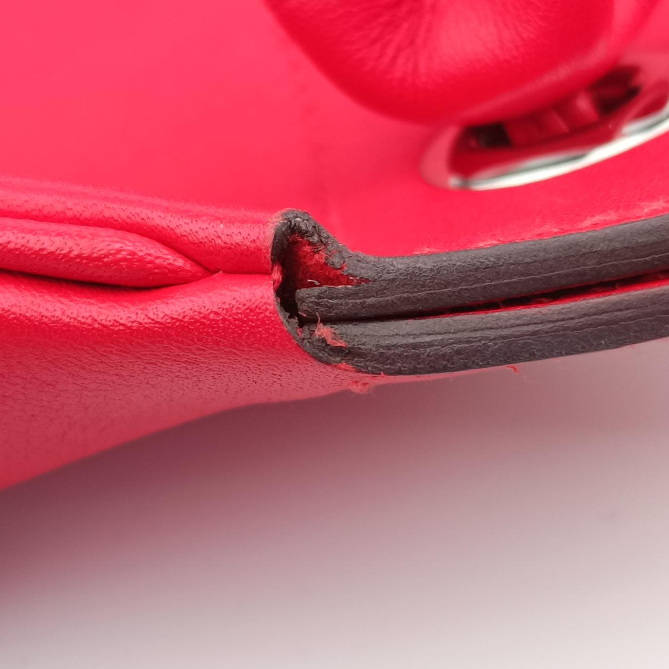 Sac Aline mini Red lambskin Y AM 006 UHサック アリーヌ ミニ レッド ラムスキン Y AM 006 UH