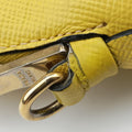 Cuir Top Handle Yellow SAFFIANO Leather BL0902 25クイール トップ ハンドル イエロー サフィアーノレザー BL0902 25