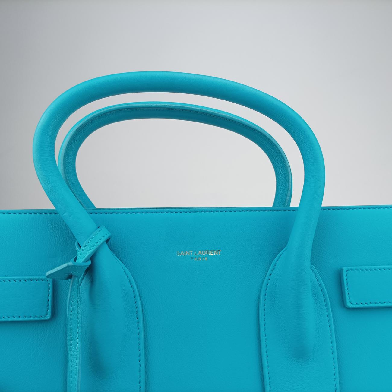 SAC DE JOUR Blue Leather 355153 GNR355153.0714サックドジュール スモール ブルー レザー 355153 GNR355153.0714