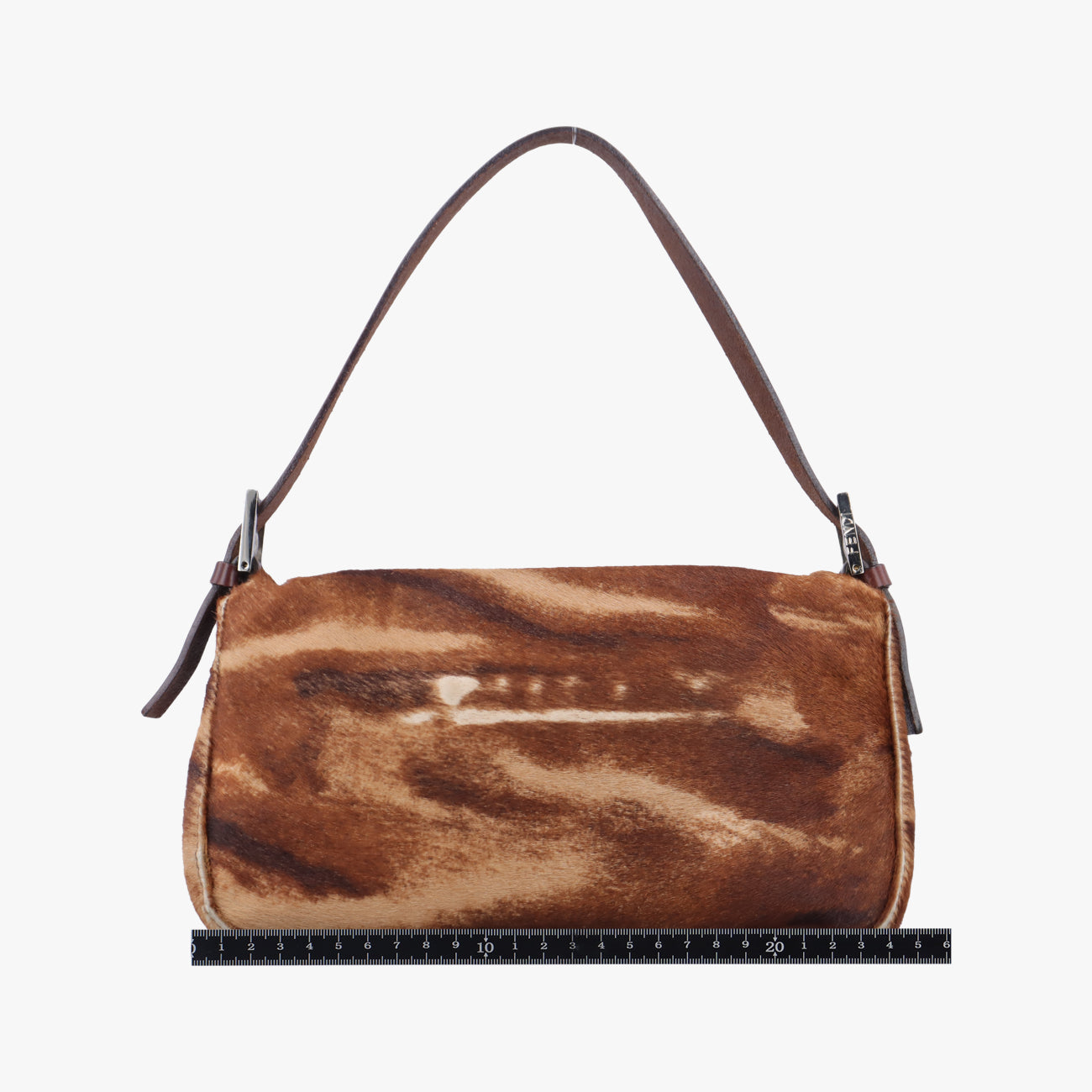 Baguette Brown×Multicolour ponyhair 26424 2372-26424-009マンマバケット ブラウン×マルチカラー ハラコ 26424 2372-26424-009