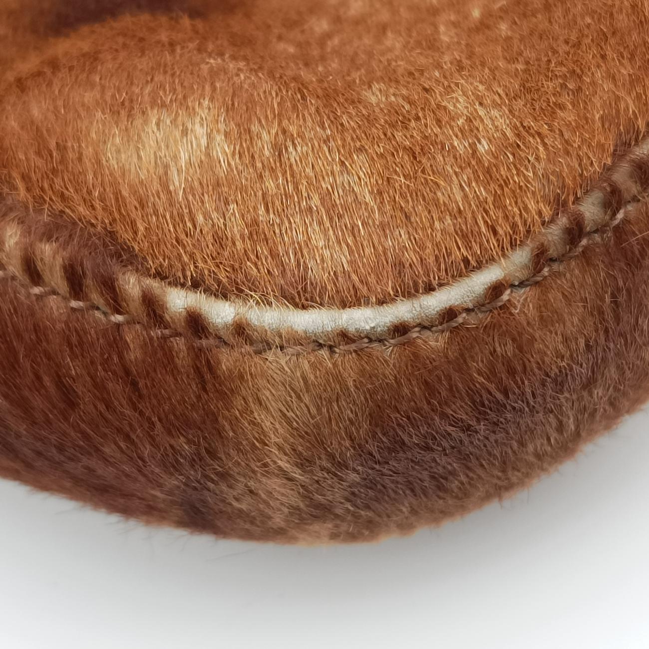 Baguette Brown×Multicolour ponyhair 26424 2372-26424-009マンマバケット ブラウン×マルチカラー ハラコ 26424 2372-26424-009