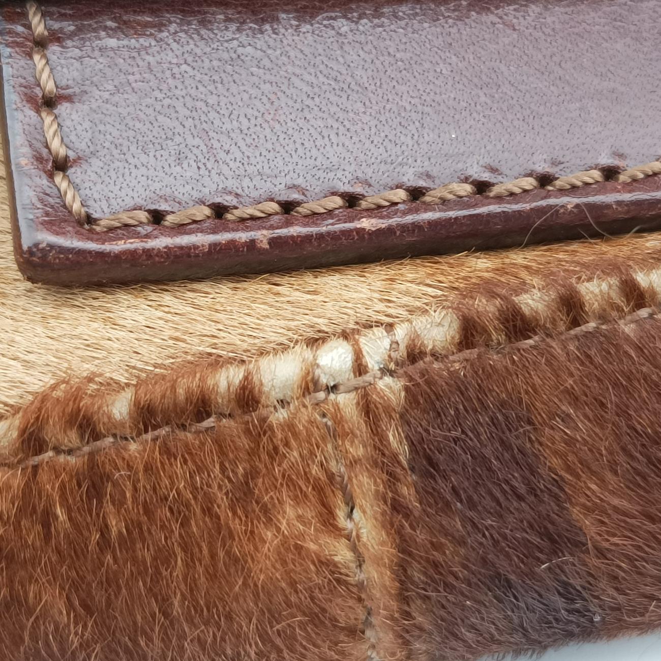 Baguette Brown×Multicolour ponyhair 26424 2372-26424-009マンマバケット ブラウン×マルチカラー ハラコ 26424 2372-26424-009