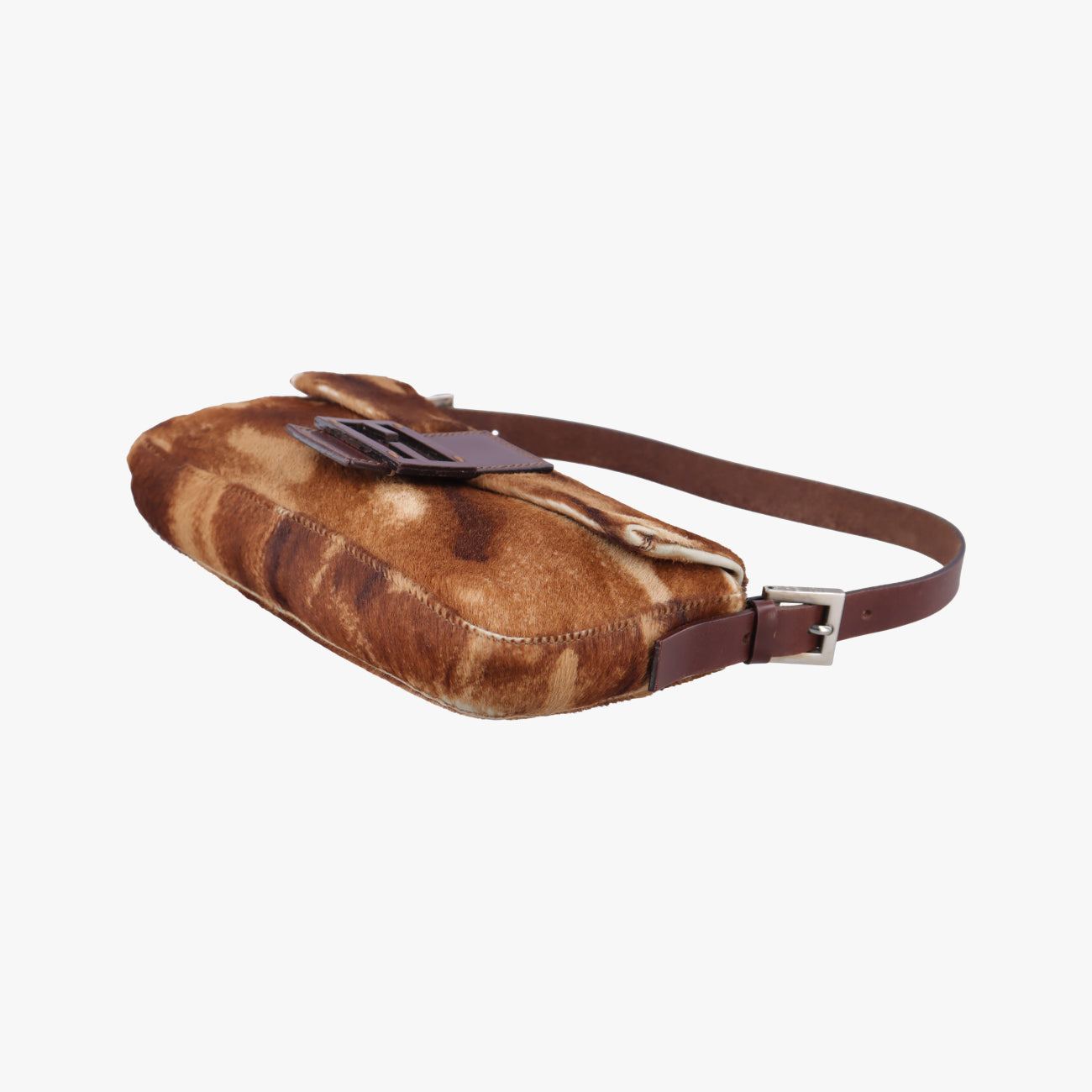 Baguette Brown×Multicolour ponyhair 26424 2372-26424-009マンマバケット ブラウン×マルチカラー ハラコ 26424 2372-26424-009