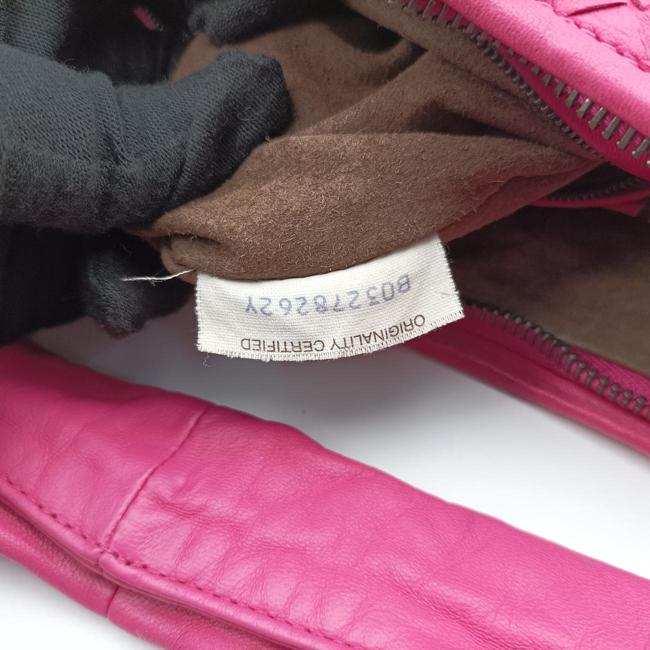 Intrecciato Rose lambskin B03278262Yイントレチャート ローズ レッド ラムスキン B03278262Y