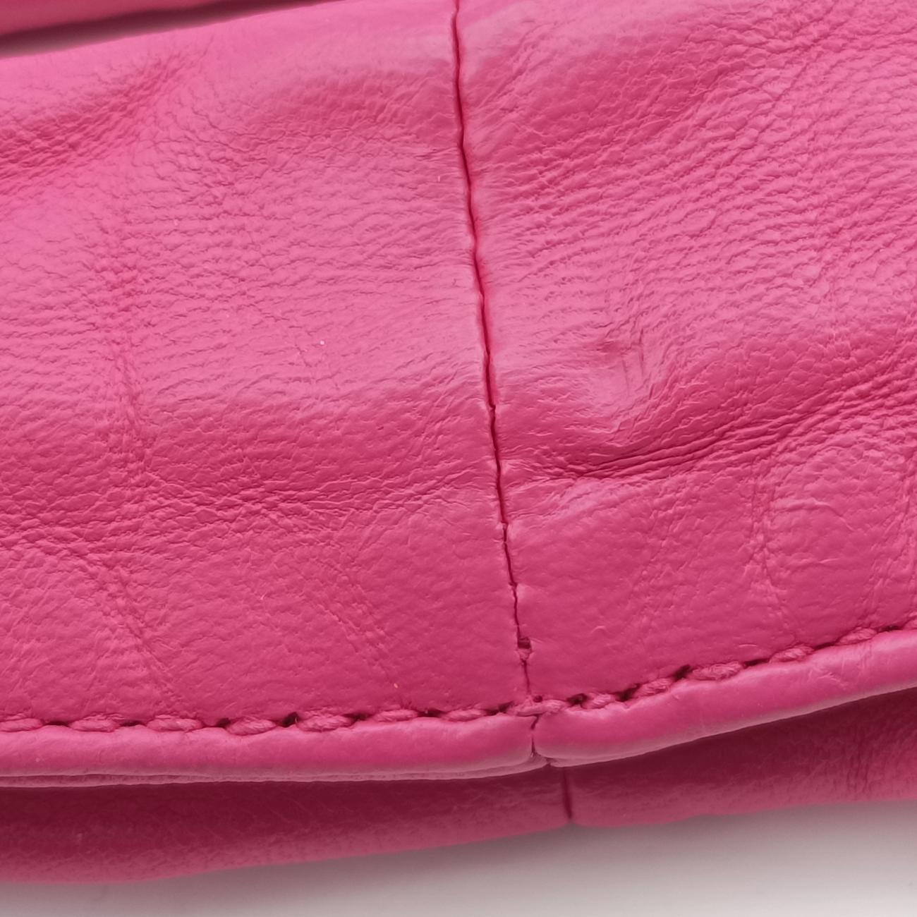 Intrecciato Rose lambskin B03278262Yイントレチャート ローズ レッド ラムスキン B03278262Y