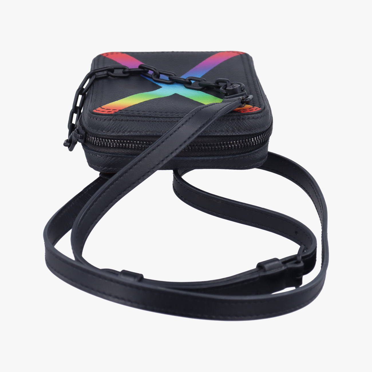 Danube Messenger black×RAINBOW Taiga M30332 CA1179ダヌーブメッセンジャー ブラック×レインボー タイガ M30332 CA1179