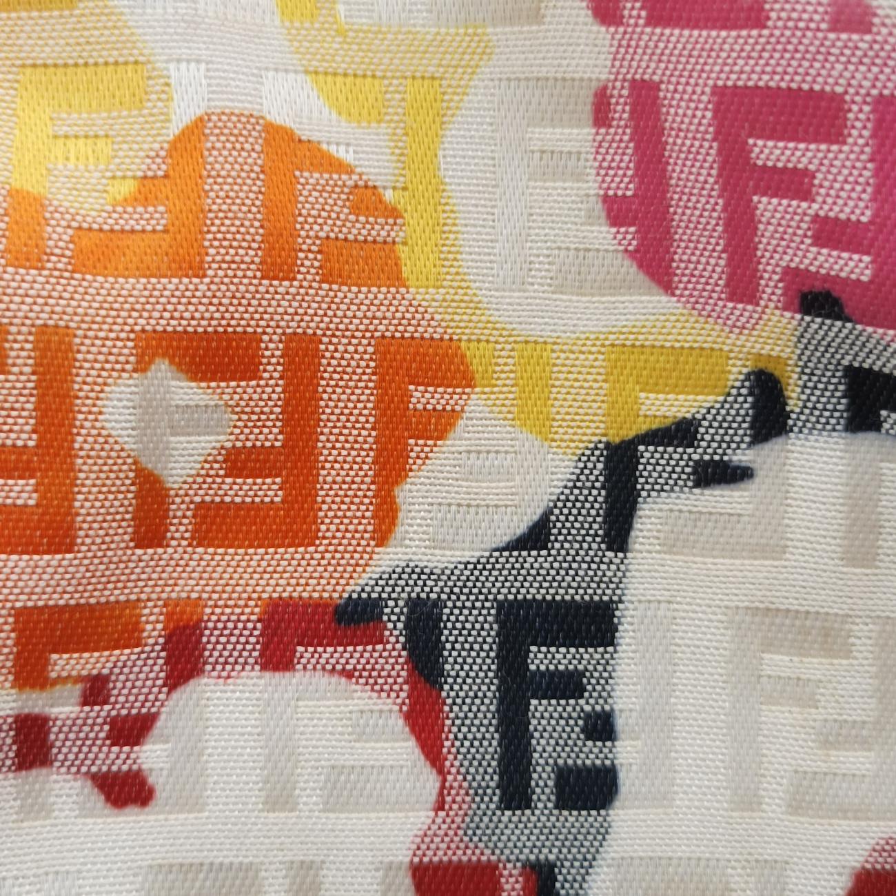 Zucchino Multicolour Fabric 8BL098 8BL098/HQG 128/2305ズッキーノ マルチカラー ジャガード 8BL098 8BL098/HQG 128/2305