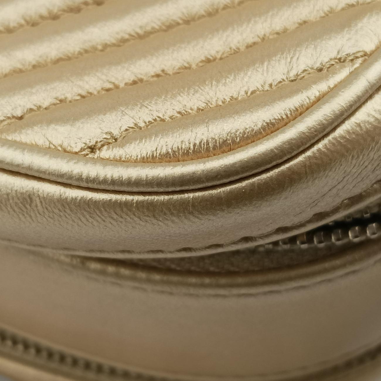 Coco Boy Camera Case Golden lambskin A92655 20484370ココボーイ カメラケース ゴールド ラムスキン A92655 20484370