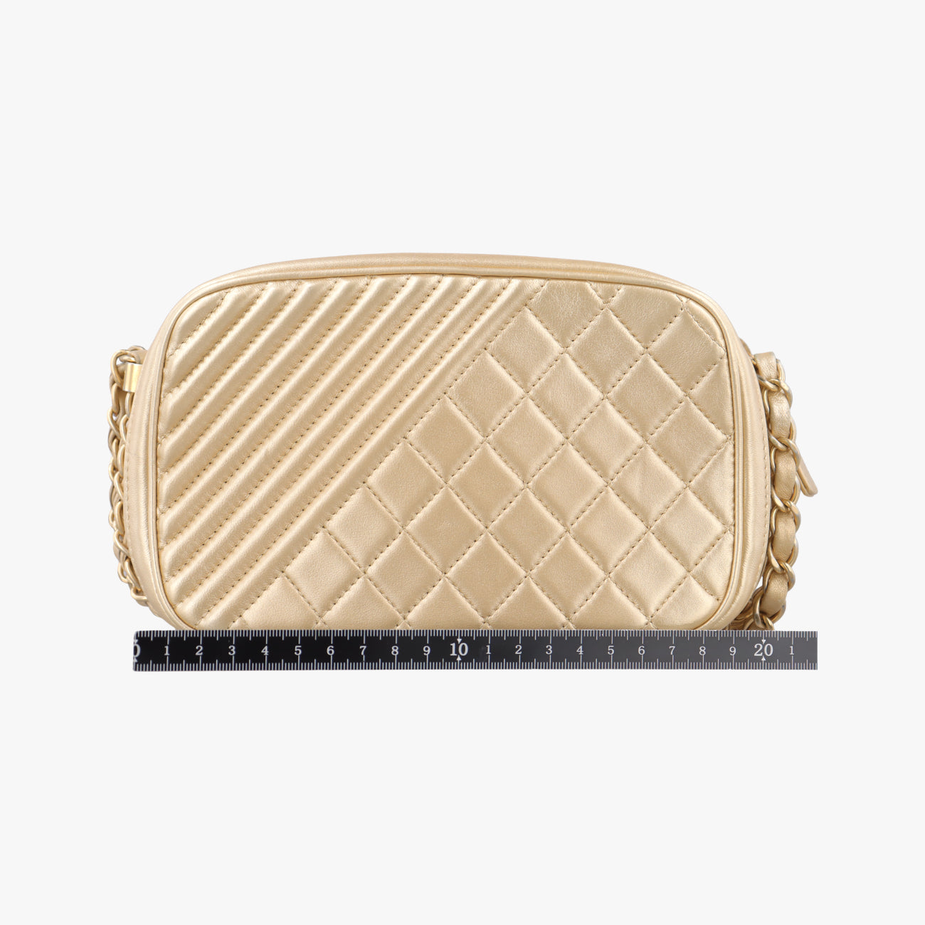 Coco Boy Camera Case Golden lambskin A92655 20484370ココボーイ カメラケース ゴールド ラムスキン A92655 20484370