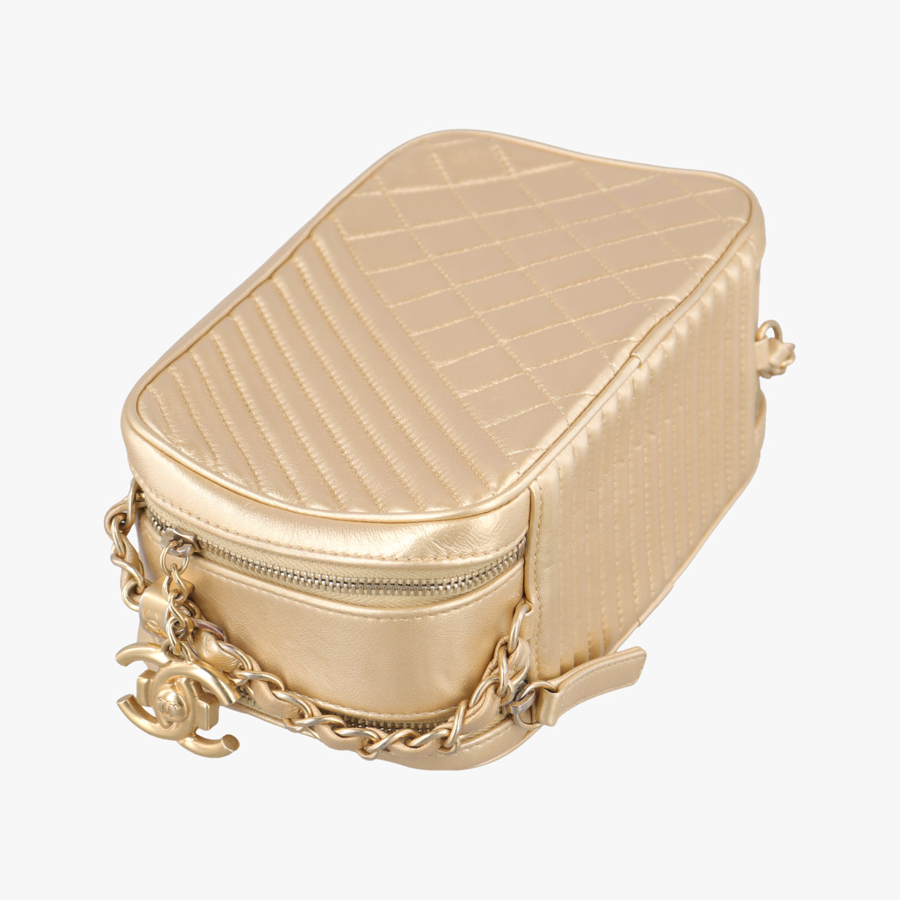 Coco Boy Camera Case Golden lambskin A92655 20484370ココボーイ カメラケース ゴールド ラムスキン A92655 20484370