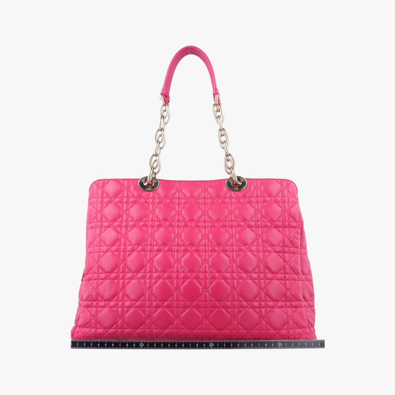 Cannage Dior Soft Shopping Rose lambskin 08-BO-0164ディオールソフト ローズ レッド ラムスキン 08-BO-0164