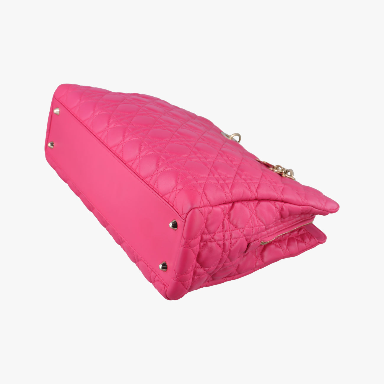 Cannage Dior Soft Shopping Rose lambskin 08-BO-0164ディオールソフト ローズ レッド ラムスキン 08-BO-0164