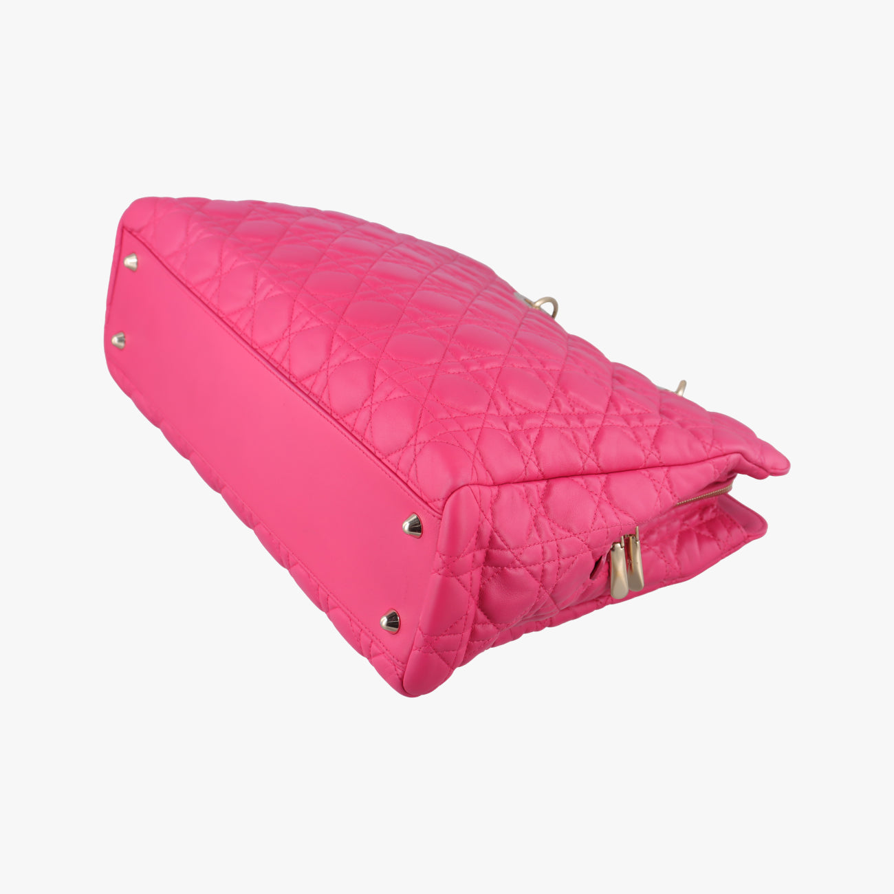 Cannage Dior Soft Shopping Rose lambskin 08-BO-0164ディオールソフト ローズ レッド ラムスキン 08-BO-0164