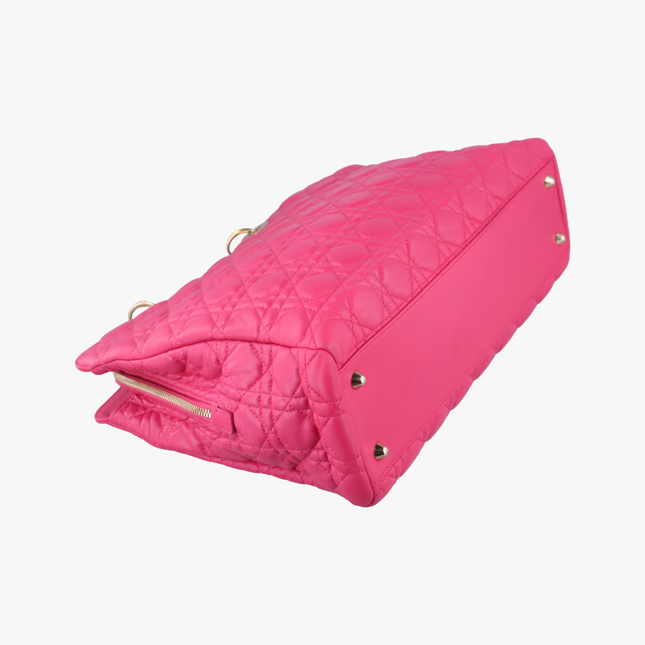 Cannage Dior Soft Shopping Rose lambskin 08-BO-0164ディオールソフト ローズ レッド ラムスキン 08-BO-0164