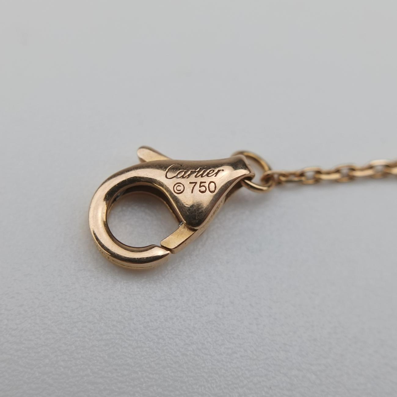 Trinity de Cartier Gold × Platinum × Rose Gold AU750 B6036818 TR6002トリニティ ドゥ カルティエ ゴールド × プラチナ × ローズゴールド AU750 B6036818 TR6002