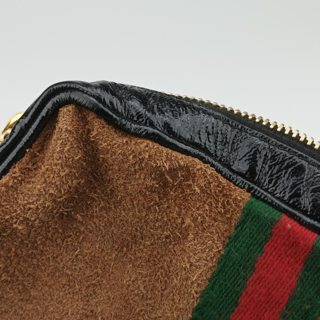 Ophidia Brown×black×Multicolour Suede x leather 573321 オフィディア ブラウン×ブラック×マルチカラー スエード×レザー 573321