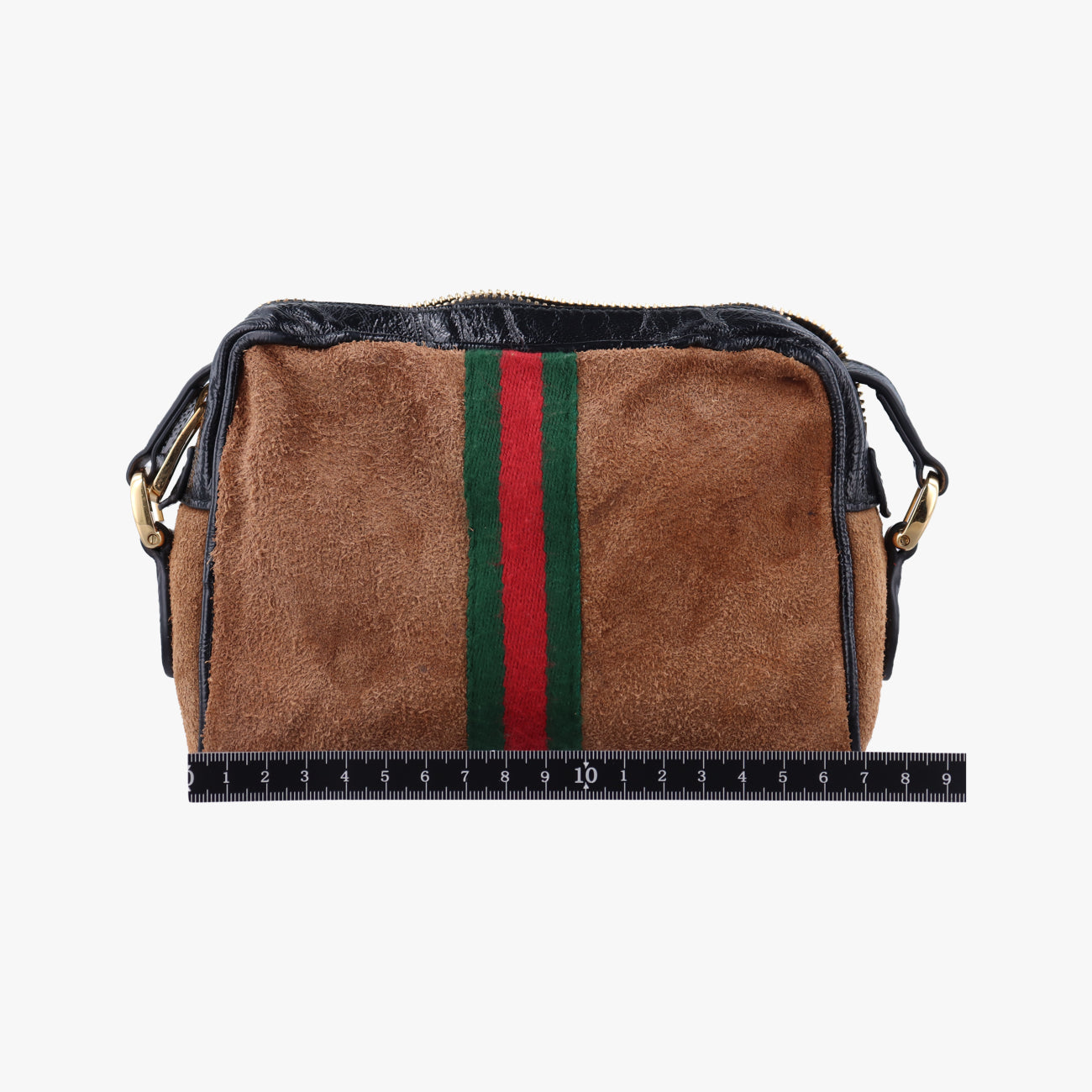 Ophidia Brown×black×Multicolour Suede x leather 573321 オフィディア ブラウン×ブラック×マルチカラー スエード×レザー 573321